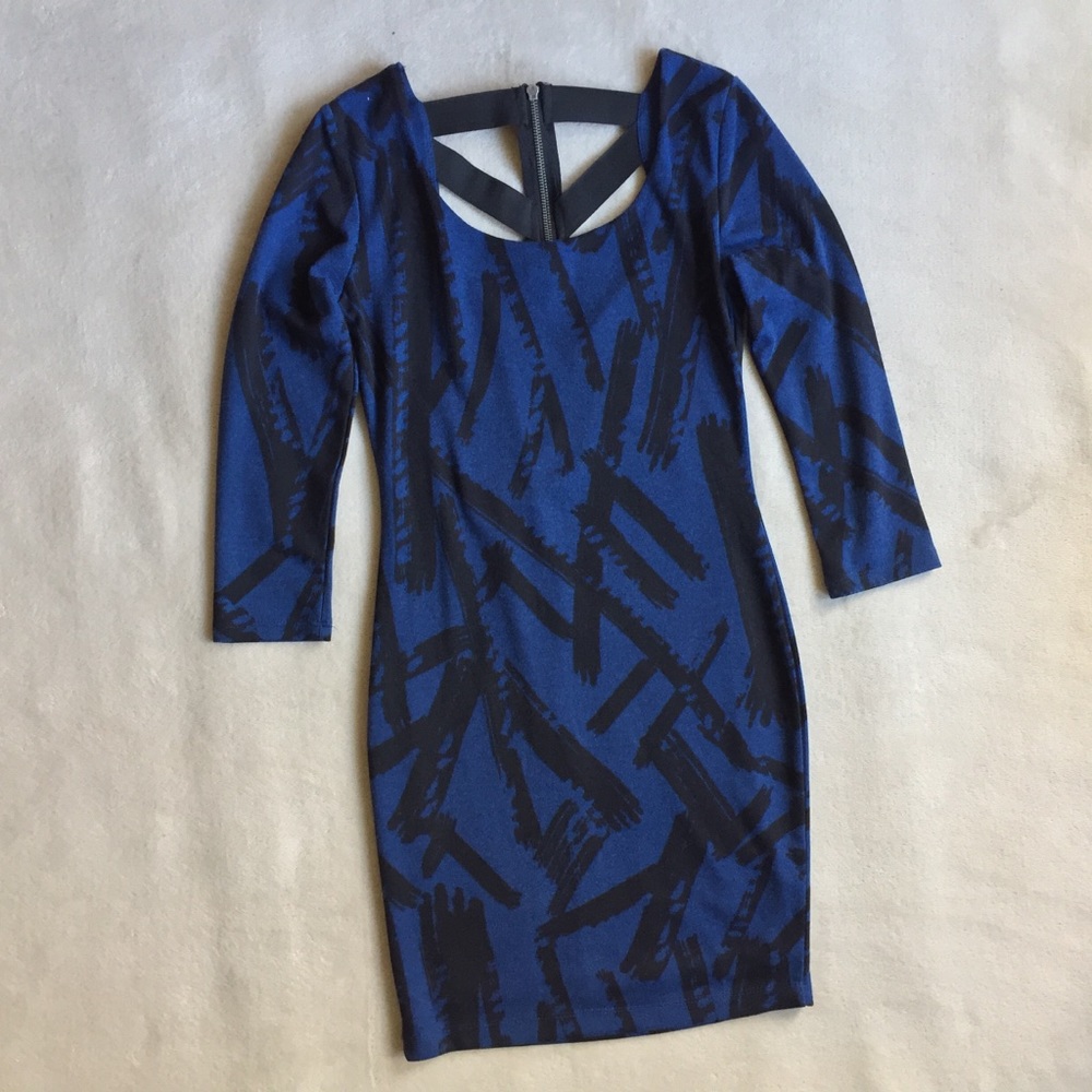 Caged Back Bodycon Dress